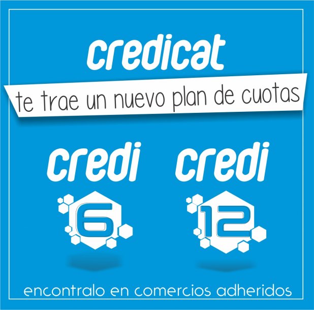 6 Y 12 CUOTAS - ¡Gran noticia! con CREDICAT