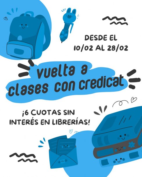 PROMO VUELTA AL COLE CON CREDICAT